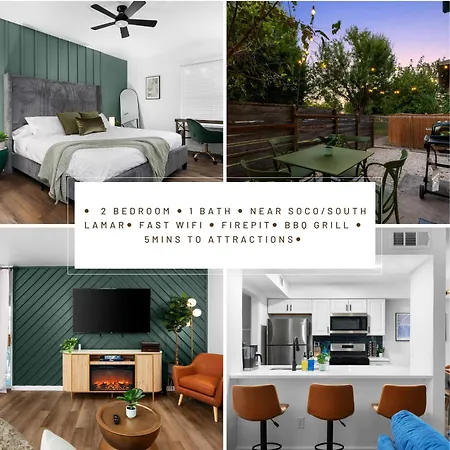 2Br Walk To Zilker Park & Soco - Austin'S Best